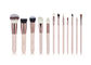 Insieme di spazzole cosmetico su ordinazione di Logo Vonira Nude Pink 12pcs